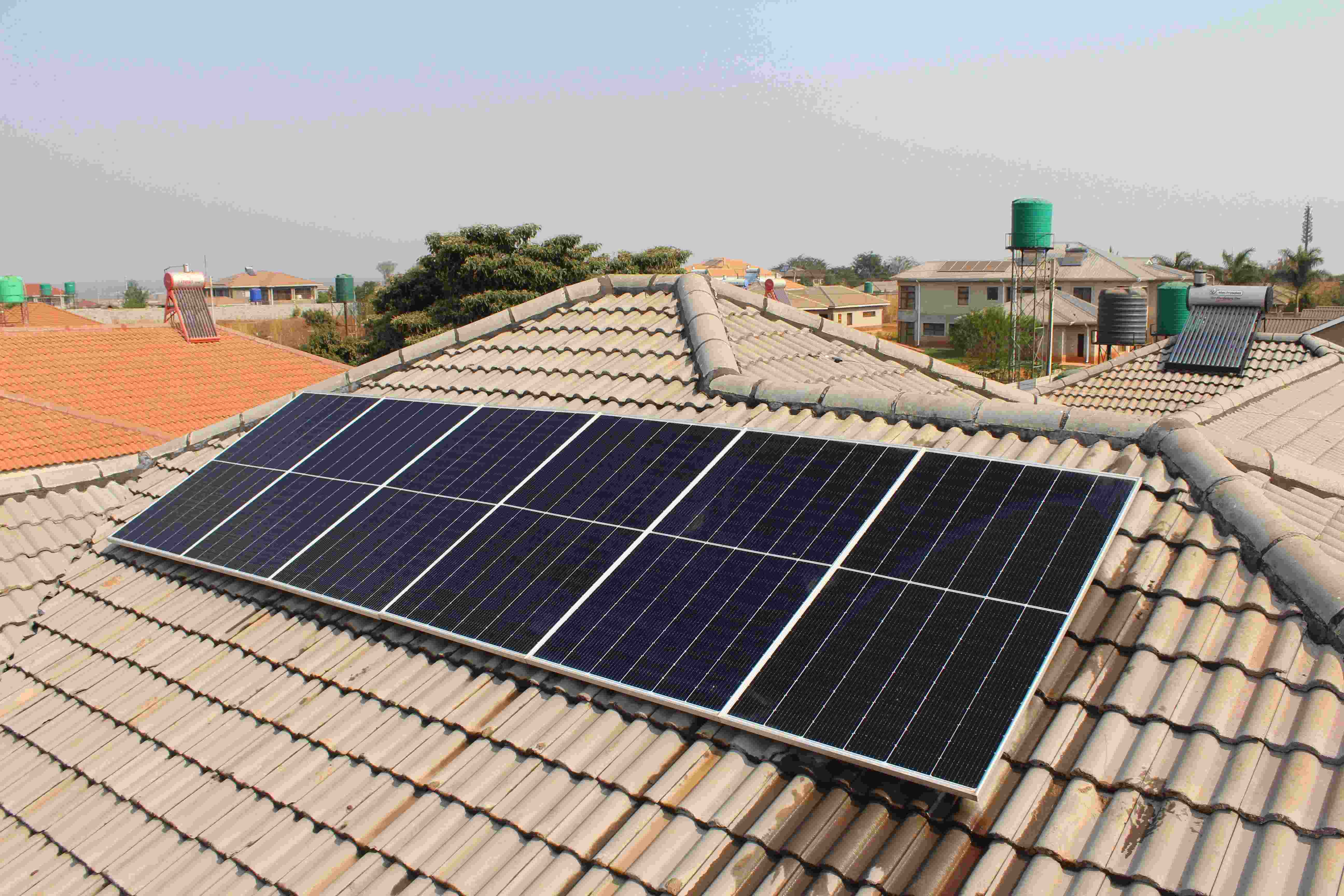 installation of solar backup system in ruwa