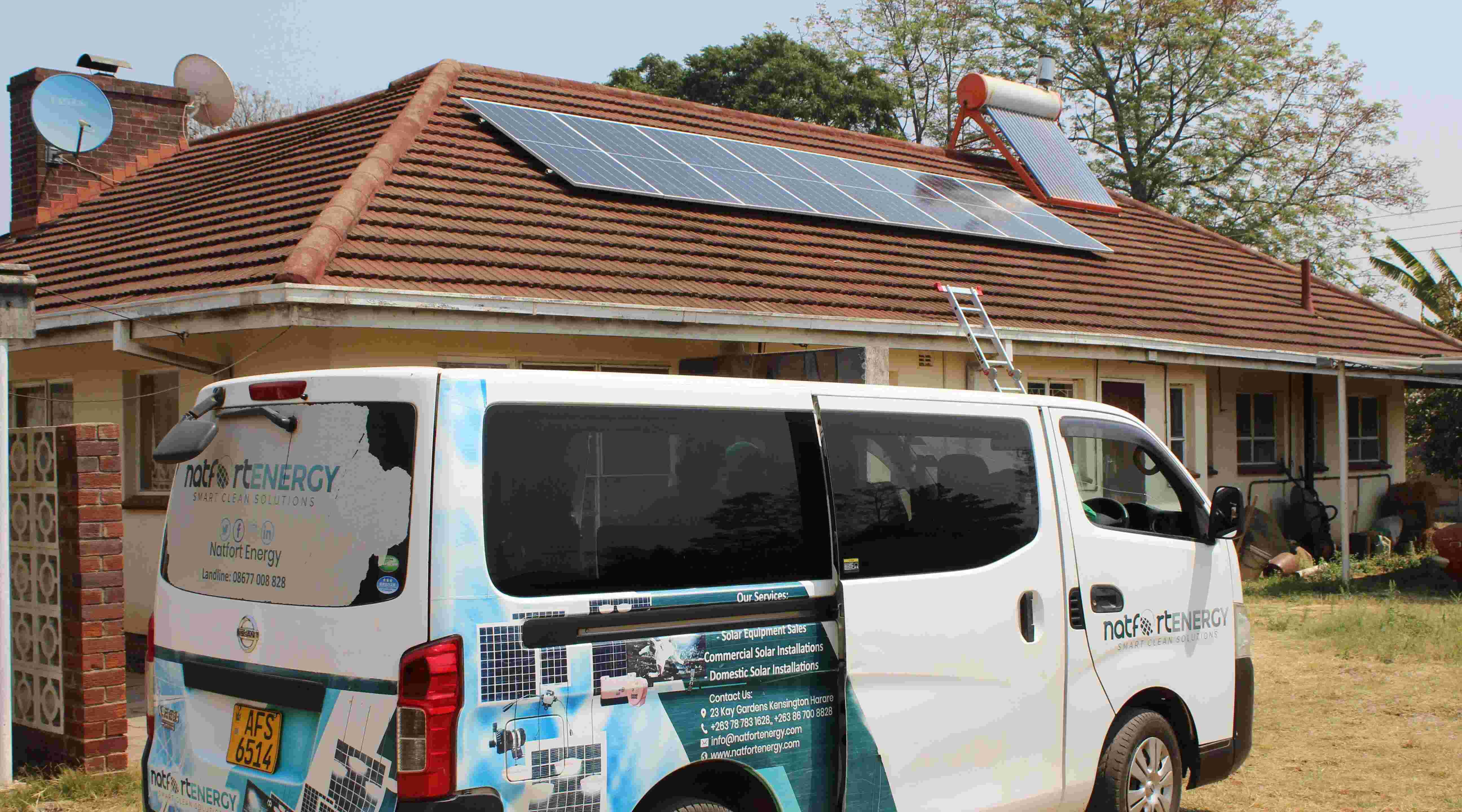 solar installation company in harare